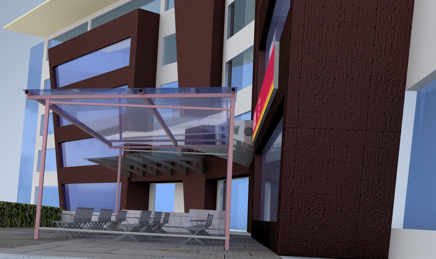 structural fabrication render